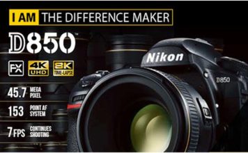 Nikon D850 camera features
