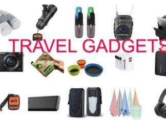 TRAVEL GADGETS LIST