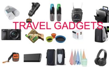 TRAVEL GADGETS LIST